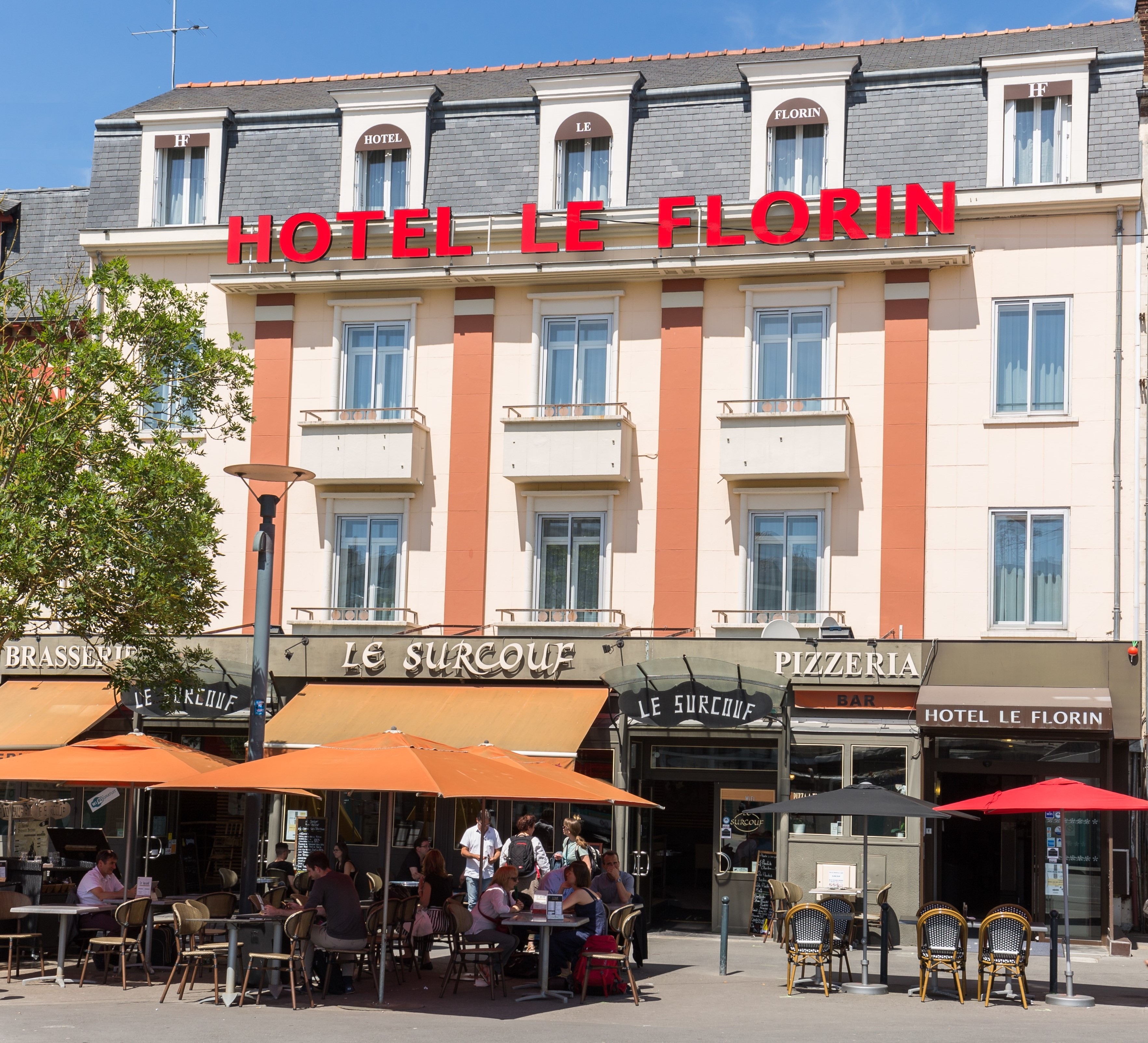 Facade hôtel rennes gare